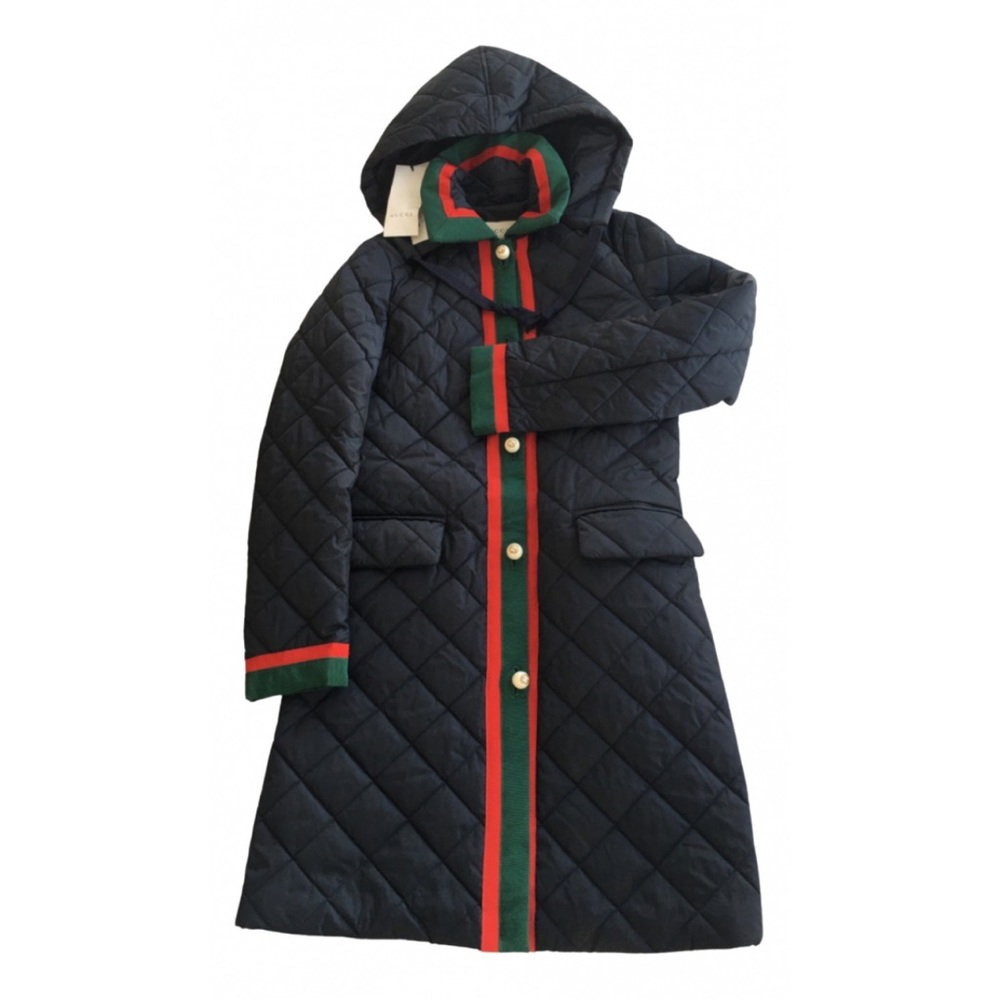 Authentic Gucci Puffer Jacket / Red & Green / Size 44 Brand New With Tags